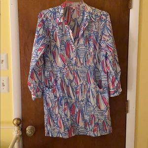 Gotta Regatta Lilly Pulitzer button down dress